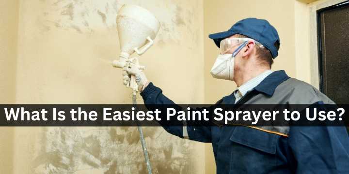 A man using a spray painter