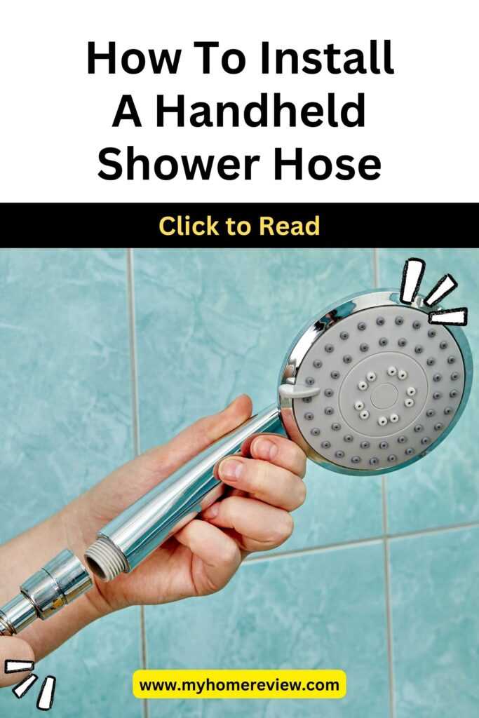 How To Install A Handheld Shower Hose