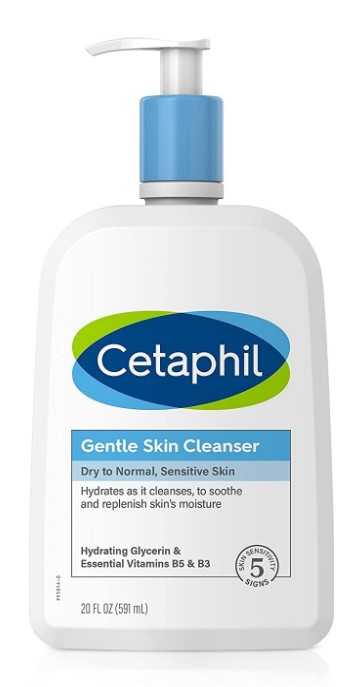 Cetaphil Gentle Skin Cleanser 20 fl oz, Hydrating Face Wash & Body Wash, Ideal For Sensitive, Dry Skin, Non-irritating, Wont Clog Pores