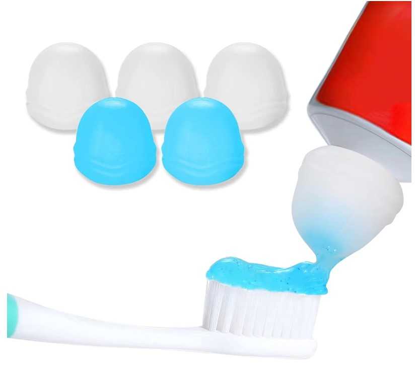 Self-Closing Toothpaste Caps,5 Pcs