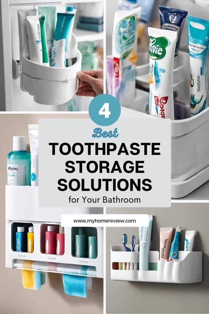 Best Toothpaste Storage Solutions for Your Bathroom
