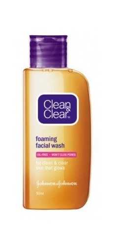 Clean & Clear Foaming Facial Wash (50 ml) (Pack of 3)
