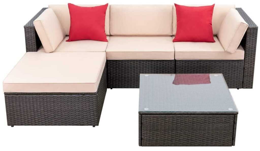 Curated visual reference: Visual Reference: Top Modern Outdoor Sectionals For Stylish And Cozy Outdoor Living