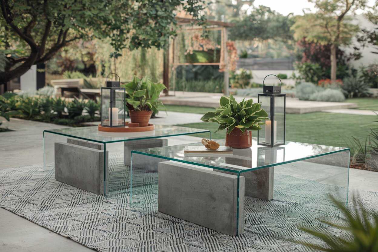 Best Modern Outdoor Coffee Tables For Gardens With Sleek Designs